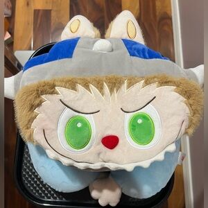 Plush Popland  shoulder pillow labubu Viking